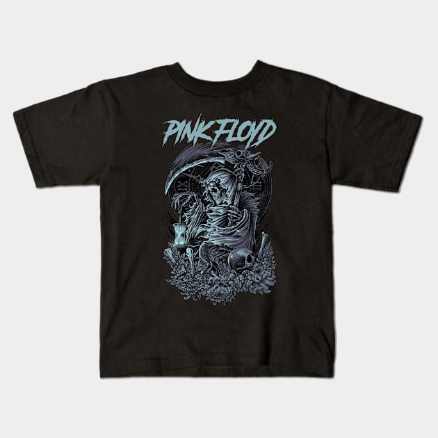 PINK FLOYD BAND MERCHANDISE Kids T-Shirt by TatangWolf